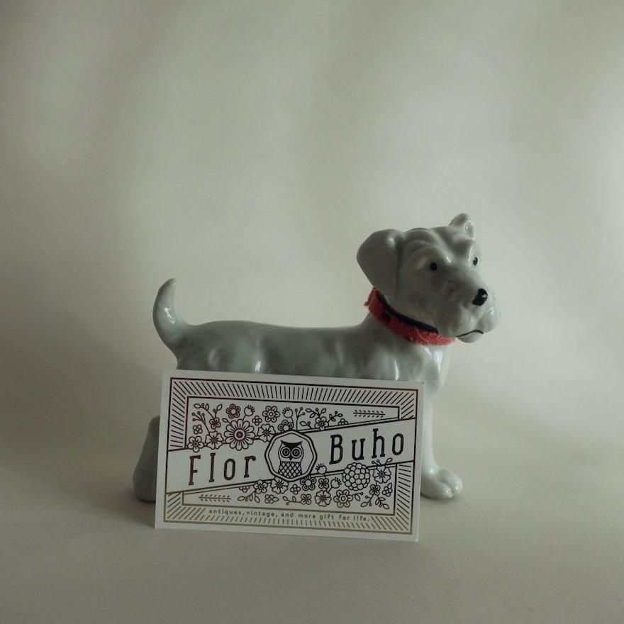 Vintage Ceramic Dog Figurine Object/ビンテージ 陶器製 犬 Vintage Ceramic Dog Figurine Object/ビンテージ 陶器製 犬