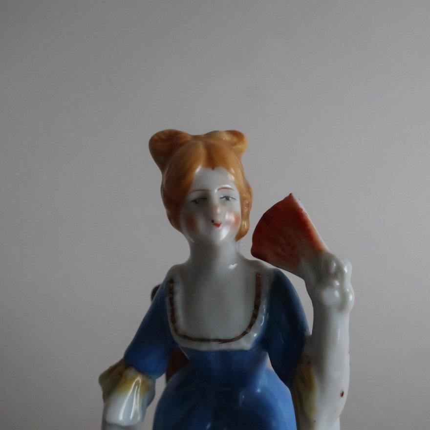 大きめ ヴィンテージ フィギュア 置物 バー 貴婦人 レディー 50年代？ 女性 大きめ ヴィンテージ フィギュア 置物 バー 貴婦人 レディー 50