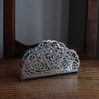 Vintage 1970's Irvin Ware Metal Paper Napkin Holder (A983)