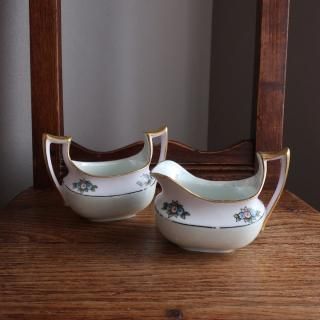 Vintage Germany BAVARIA Ceramic Sugar Pot(B005)