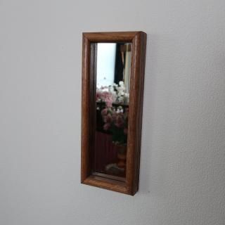 Vintage Wooden Mirror (B063) 