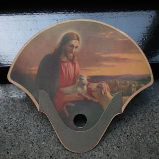 Vintage Advertising Paper Fan (B087) 
