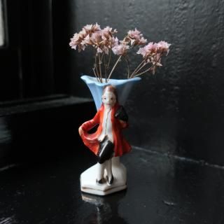 Vintage made in JAPAN Mini Flower vase(B100)