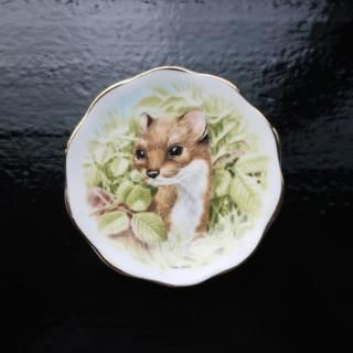 Vintage Ceramic Mini Animal Plate /Wall Decor (B106)