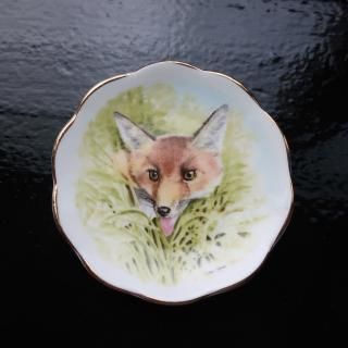 Vintage Ceramic Mini Animal Plate /Wall Decor (B108)
