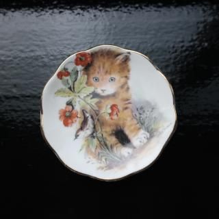 Vintage Ceramic Mini Animal Plate /Wall Decor (B109)