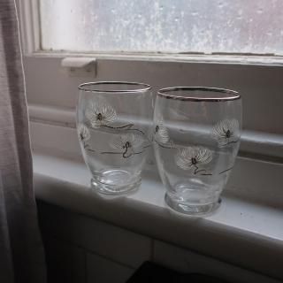 Vintage Small Plant Glass(B201)