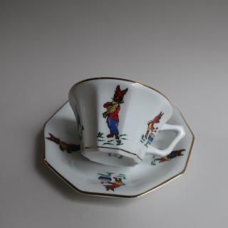 Vintage Ceramic Cup&Saucer set (B222)