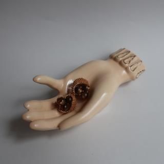 Vintage 1968's Ceramic Hand Motif Trinket Jewelry Holder Dish(B341)