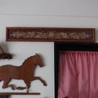 Vintage Dry Flower Art Wall Deco(B368)