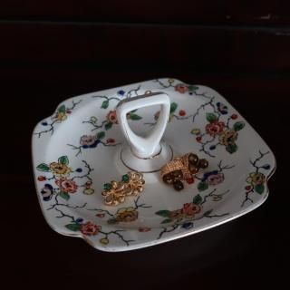 Vintage 1950s Ceramic Candy Trinket Dish(B373)