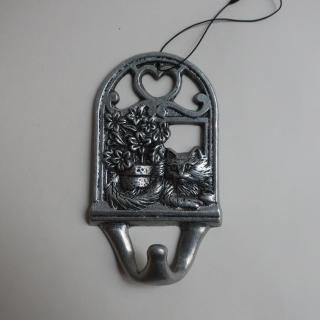 Vintage Cat hook Wall Deco(B384)