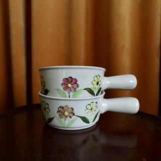 Vintage 1960s Ceramic Soup Mug(B403)