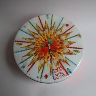 Vintage Metal Candy Biscuit Tea Tins(B427)