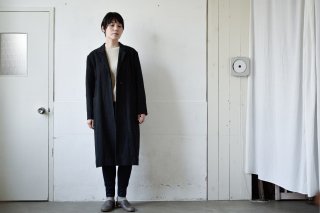 light chester coatAIRY WOOL LINEN/ miho umezawa