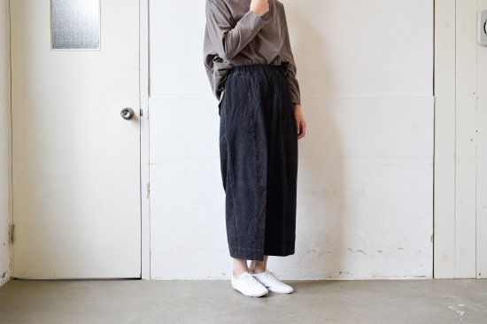cocoon wide pants（14WCORDUROY）/ miho umezawa - TSUKURITE ONLINE 