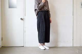 cocoon wide pants（14WCORDUROY）/ miho umezawa