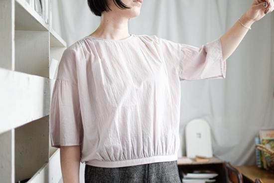balloon blouse（COTTON LAWN）/ miho umezawa - TSUKURITE