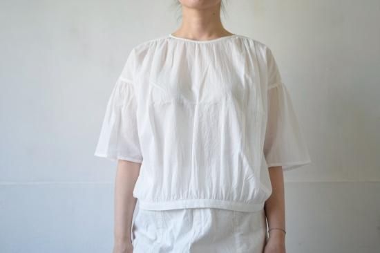 balloon blouse（COTTON LAWN）/ miho umezawa - TSUKURITE