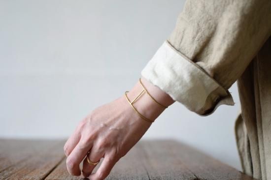 四角いバングル / indigo-silver WORKS - TSUKURITE ONLINE STORE