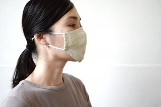 linen mask / miho umezawa