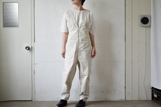 salopette pants（ZAZA COTTON）/ miho umezawa - TSUKURITE ONLINE STORE