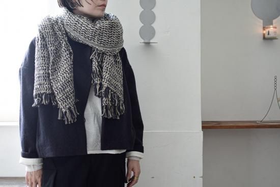 Gara-bou Blanket stole / Suno&Morrison - TSUKURITE ONLINE STORE Gara-bou Blanket stole / Suno&Morrison - TSUKURITE ONLINE STORE