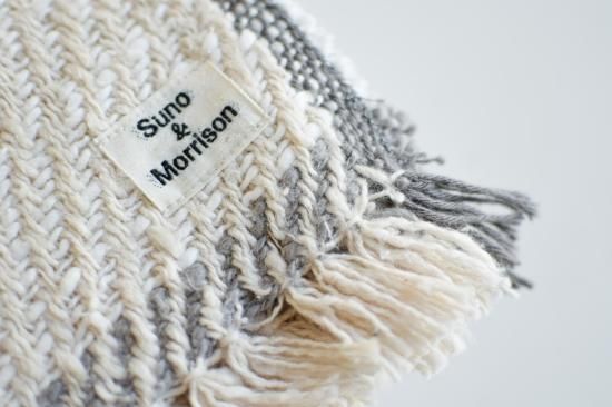 Gara-bou Blanket stole / Suno&Morrison - TSUKURITE ONLINE STORE Gara-bou Blanket stole / Suno&Morrison - TSUKURITE ONLINE STORE