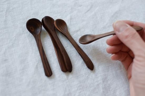 オリーブの木　しっかりしたスプーン 6本セット　約22cm オリーブの木 しっかりしたスプーン 6本セット 約22cm ミニ