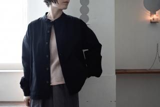 unisex shirt jacket（ARMY COTTON WOOL）/ miho umezawa