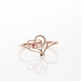 Maki's Rose</br>K10PG Rose petals Ring
