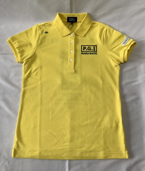 NEW[パーリーゲイツ ] 半袖ポロシャツ イエロー サイズ: 1・3・6 - ラ