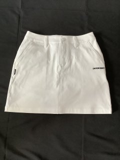 【ジャックバニー】ストレッチインナーパンツ一体型スカート　ホワイト　サイズ0、1、2
