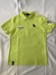 【パーリーゲイツ 】35thカノコ半袖ポロシャツ　ライトグリーン　サイズ5、6