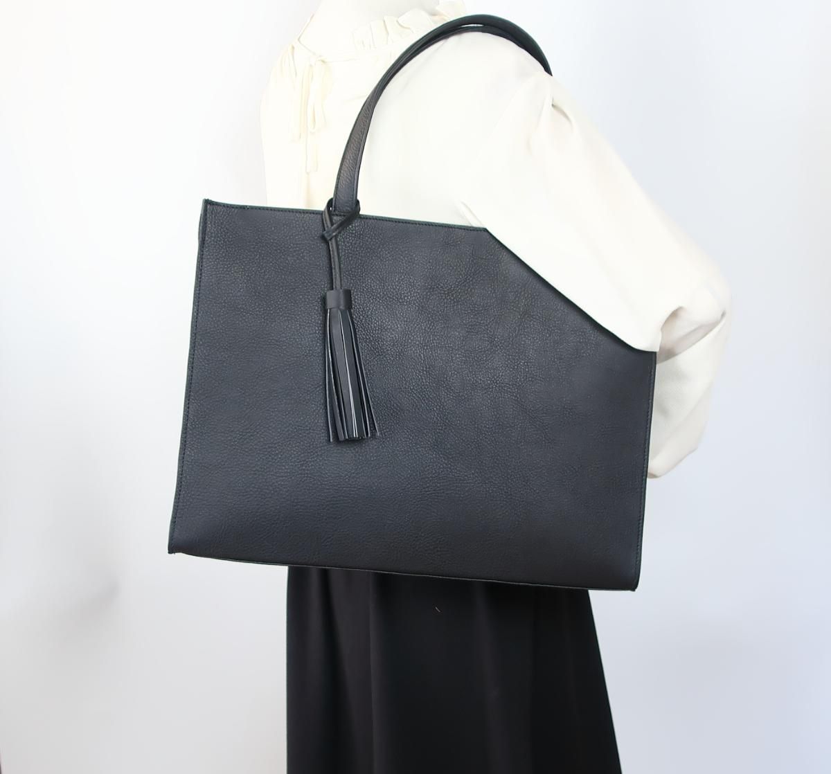 A4サイズしかくトートbag・外縫いver☆彡アンティークブラウン A4サイズしかくトートbag・外縫いver☆彡アンティークブラウン