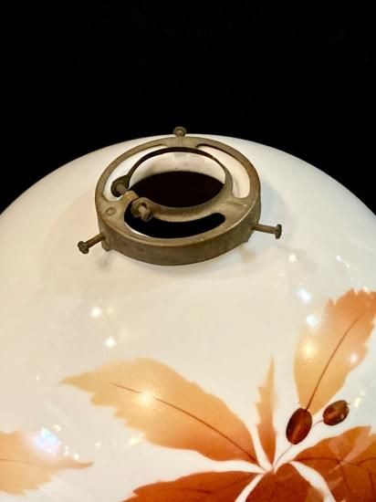 どんぐりに葉図 オールドノリタケ(日陶) 電笠」 - 正尚堂 どんぐりに葉図 オールドノリタケ(日陶) 電笠」 - 正尚堂