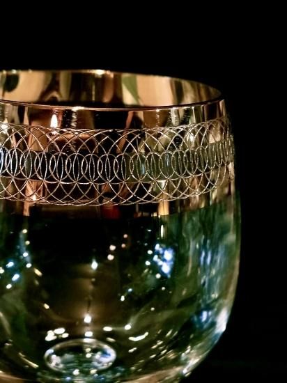 ボヘミアクリスタル ワイングラス 2客」 (新品・未使用・共箱) - 正尚堂