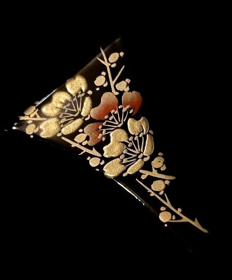 梅花図 在銘・雅 蒔絵 簪」 - 正尚堂 梅花図 在銘・雅 蒔絵 簪」 - 正尚堂