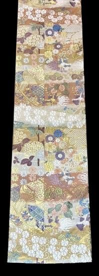 桐に鳳凰文様 紫陽花文様 山口織物 唐織 袋帯」(新品・仕立 桐に鳳凰文様 紫陽花文様 山口織物 唐織 袋帯」(新品・仕立