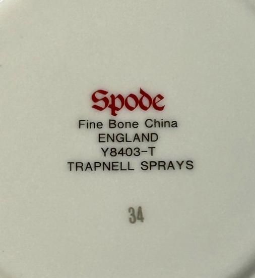 Spodeスポード Trapnell Sprays トラップネルスプレイズ 1983年 Spodeスポード Trapnell Sprays トラップネルスプレイズ 1983年