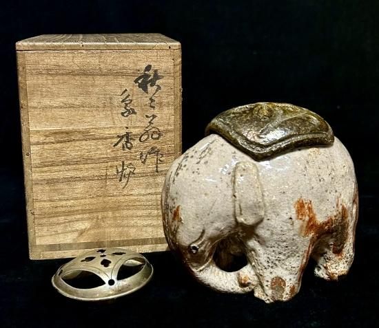 象香炉共箱茶道具 象香炉共箱茶道具