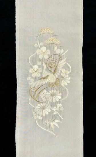 アンティーク　丸帯セット　松竹梅　振袖　鶴　部分刺繍 NO48 アンティーク 丸帯セット 松竹梅 振袖 鶴 部分刺繍 NO48