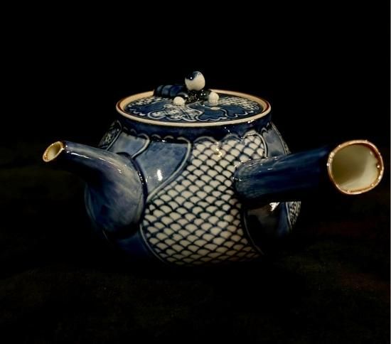 捻り祥瑞 加藤利昌作 煎茶器揃い 清水焼 京焼」 - 正尚堂 捻り祥瑞 加藤利昌作 煎茶器揃い 清水焼 京焼」 - 正尚堂