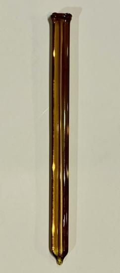 薄茶色 芳町 アンティーク 江戸硝子 簪」 - 正尚堂