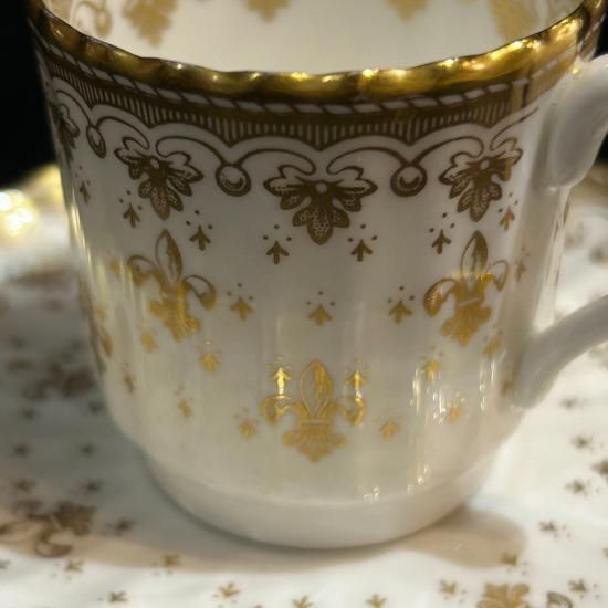 アンティーク スポード Spode フルールドリス・ゴールド