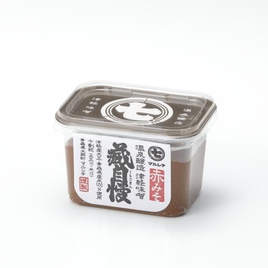 蔵自慢 赤みそ 400 g - マルシチ 津軽味噌醬油