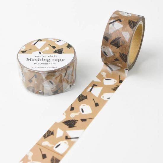 廃盤　admi　パピアプラッツ　箔押し　マスキングテープ 新入荷】PAPIER GRAPHICS マスキングテープ | masking tape