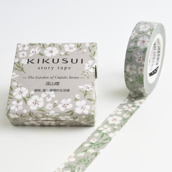 台湾菊水 マスキングテープ story tape 深山櫻
