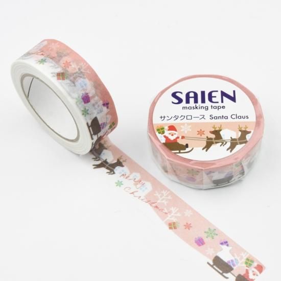 カミイソ 彩宴マスキングテープ サンタクロース
