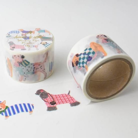 Aimez Le Style Wide Washi Tape Dog Aimez Le Style Wide Washi Tape Dog